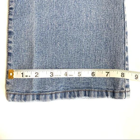 SO Stretch Embellished Jeans Turquoise Stitching - Picture 9 of 16